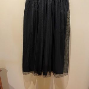Dressy mid length skirt